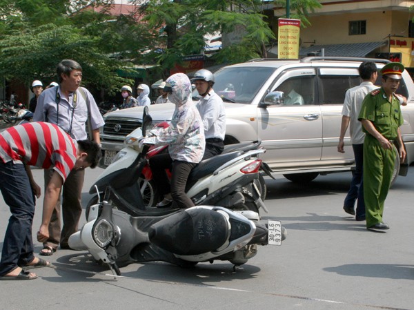 Xét xử vụ 'xe điên' cán chết người trên phố Lý Thường Kiệt Thực nghiệm hiện trường vụ tai nạn