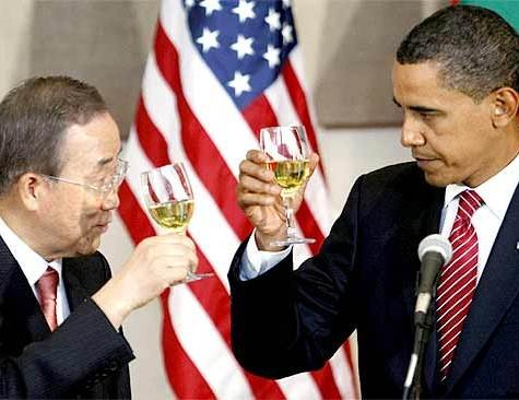 Obama và Ban Ki Moon chúc Tết nguyên đán Obama và Ban Ki Moon chúc Tết nguyên đán