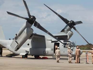 Cận cảnh MV-22 Osprey tại Okinawa Cận cảnh MV-22 Osprey tại Okinawa