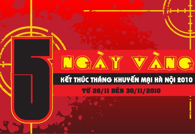 Trần Anh: 5 ngày Vàng kết thúc Tháng khuyến mại Hà Nội Trần Anh: 5 ngày Vàng kết thúc Tháng khuyến mại Hà Nội