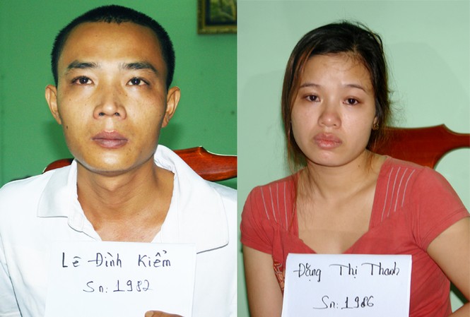 Bắt 2 đối tượng vận chuyển 34 bánh heroin Hai đối tượng Vân và Kiểm tại CQĐT