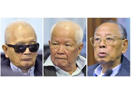 Ba thủ lĩnh Khmer Đỏ tiếp tục hầu tòa Ba thủ lĩnh Khmer Đỏ tiếp tục hầu tòa