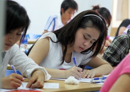 Nhiều trường đưa phòng thi, số báo danh thí sinh lên mạng Ảnh minh họa