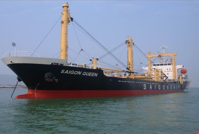 Tàu Saigon Queen chìm 4 thuyền viên mất tích Con tàu bị chìm