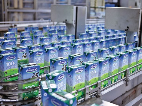 Xuất khẩu sữa Vinamilk tăng bình quân 62% Xuất khẩu sữa Vinamilk tăng trưởng bình quân 62% trong 5 năm (2008-2012)