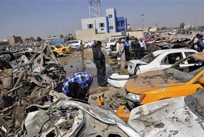 Iraq bị đánh bom liên tiếp, 25 người thiệt mạng Iraq bị đánh bom liên tiếp, 25 người thiệt mạng