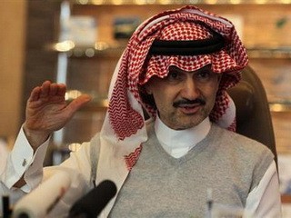 Hoàng tử Ả Rập tính xây nhà chọc trời cao 1,6 km Hoàng tử Ả Rập Xê Út Alwaleed bin Talal - Ảnh: Reuters