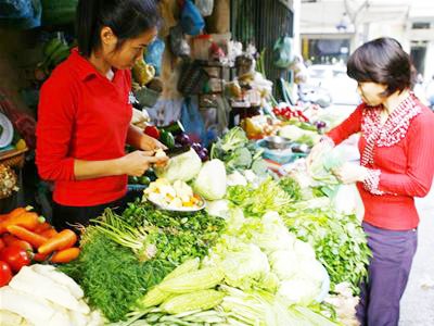 Giá thực phẩm giảm mạnh Giá thực phẩm giảm mạnh