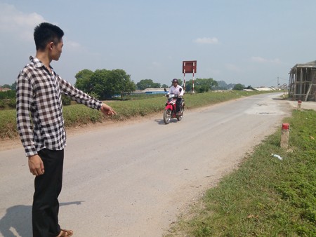 Xả súng truy sát, bốn người thoát chết Hiện trường nơi xảy ra vụ truy sát