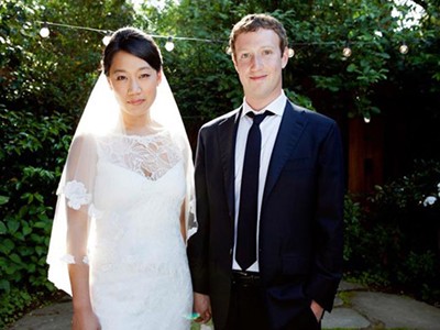 'Ông chủ' Facebook lên xe hoa 'Ông chủ' Facebook lên xe hoa
