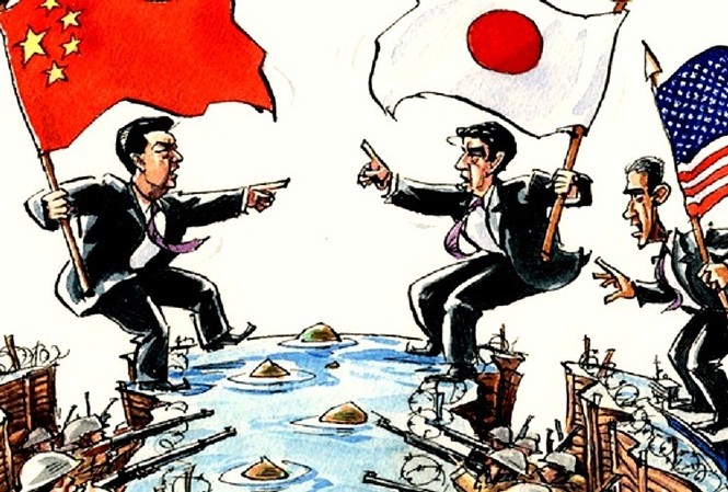 Tranh chấp Trung-Nhật và ván bài của Mỹ Tranh chấp Trung-Nhật và ván bài của Mỹ
