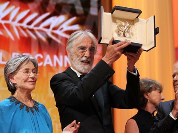 Cành cọ vàng cho Tình yêu Cành cọ vàng cho đạo diễn “Tình yêu” Michael Haneke