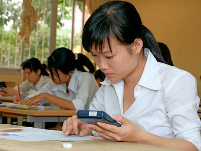Những vật dụng thí sinh được mang vào phòng thi Những vật dụng thí sinh được mang vào phòng thi