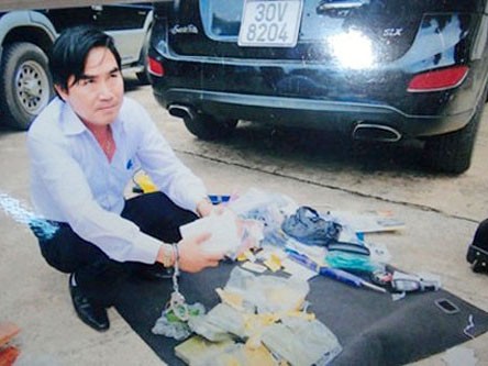 Giang hồ khét tiếng 'ẩn danh' dưới mác doanh nhân Đậu Xuân Duyên và tang vật