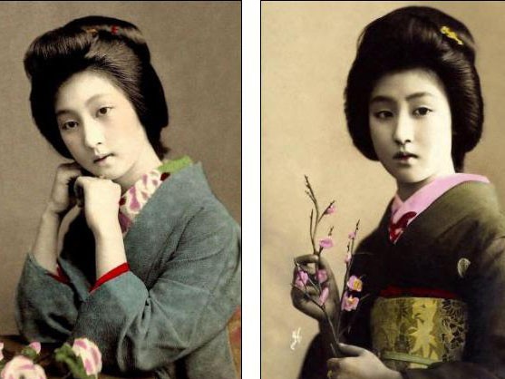 Ngắm nàng Geisha cổ đẹp mê hồn Ngắm nàng Geisha cổ đẹp mê hồn