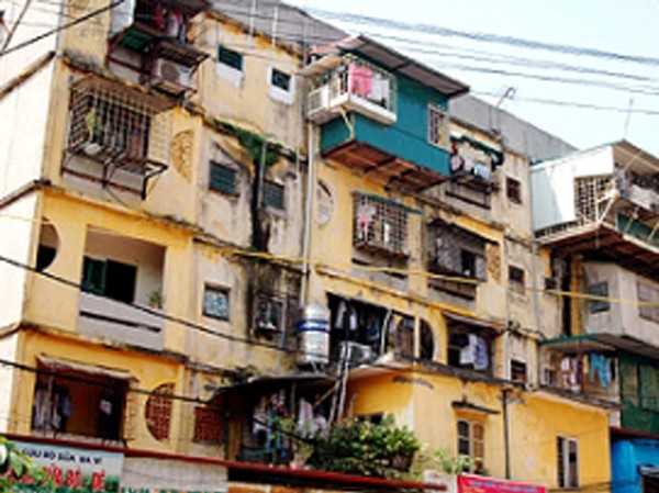 Xây chung cư cũ: Doanh nghiệp “húc đầu vào đá” Xây chung cư cũ: Doanh nghiệp “húc đầu vào đá”