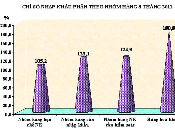 Lo nhập siêu cuối năm tăng mạnh Lo nhập siêu cuối năm tăng mạnh