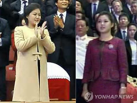 Phu nhân Kim Jong Un đã sinh con? So sánh hai hình ảnh chụp hai thời điểm khác nhau, đệ nhất phu nhân Ri Sol Ju của CHDCND Triều Tiên rất có thể đã sinh em bé