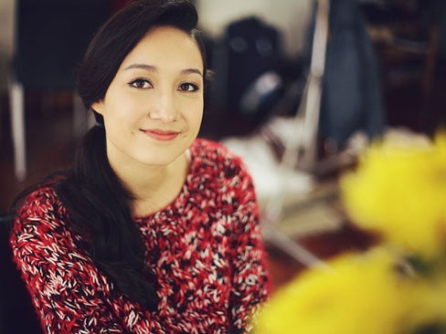 Anna Trương rạng rỡ đón xuân Anna Trương rạng rỡ đón xuân