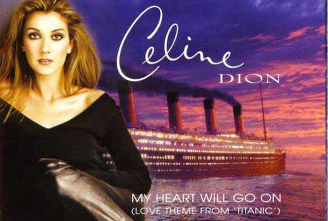 Vụ chìm tàu Costa Concordia: Mắc phải lời nguyền? Celine Dion bất hủ với ca khúc My Heart Will Go On. Ảnh: Wordpress