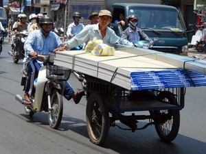 TP.HCM cấm xe thô sơ, 3 bánh vào trung tâm TP.HCM cấm xe thô sơ, 3 bánh vào trung tâm