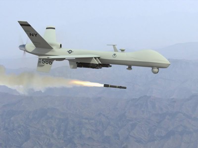 Mỹ dùng máy bay không người lái ở Libya Mỹ dùng máy bay không người lái ở Libya