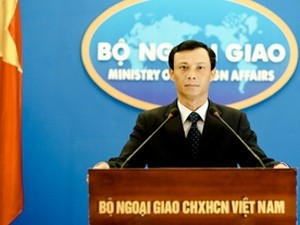 Yêu cầu không làm phức tạp tình hình ở Biển Đông Người Phát ngôn Bộ Ngoại giao Lương Thanh Nghị