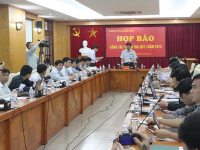 Chuyển cơ quan điều tra 35 đối tượng có dấu hiệu tham nhũng Chuyển cơ quan điều tra 35 đối tượng có dấu hiệu tham nhũng