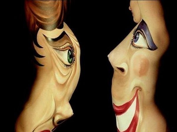 Khó tin... nghệ thuật vẽ trên cơ thể người Khó tin... nghệ thuật vẽ trên cơ thể người