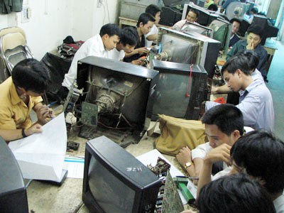 Hàng triệu thanh niên được học nghề Hàng triệu thanh niên được học nghề