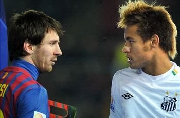 Messi hưng phấn với phong độ chói sáng của Neymar Messi hưng phấn với phong độ chói sáng của Neymar