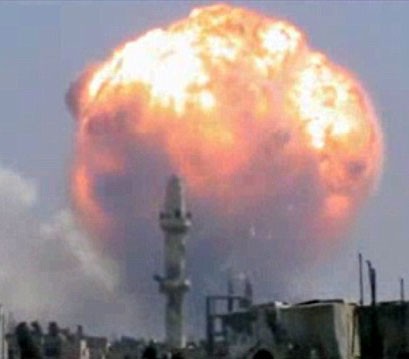 Syria: Nổ kho vũ khí, 180 người thương vong Syria: Nổ kho vũ khí, 180 người thương vong