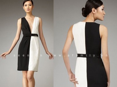 Mix đồ kinh điển cùng cặp màu đen trắng Mix đồ kinh điển cùng cặp màu đen trắng