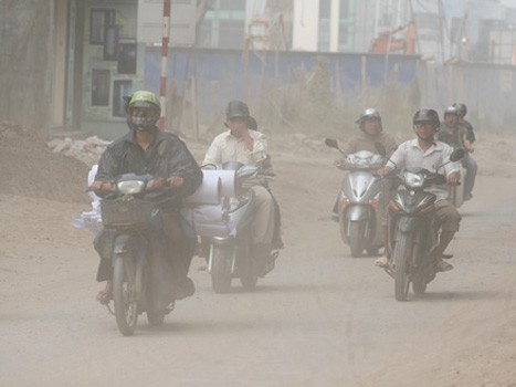 Không khí ở Việt Nam bẩn thứ 10 thế giới Không khí ở Việt Nam bẩn thứ 10 thế giới