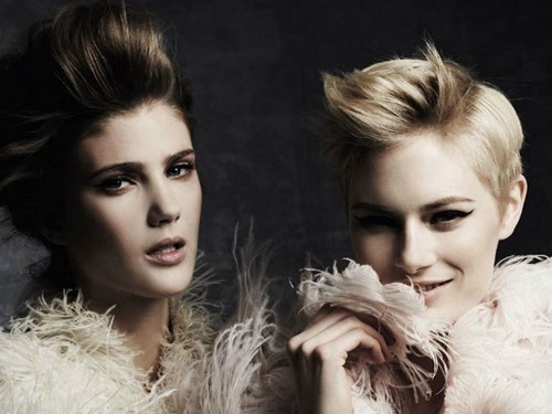 Hai siêu mẫu ngọt ngào trên Harper Bazaar Hai siêu mẫu ngọt ngào trên Harper Bazaar