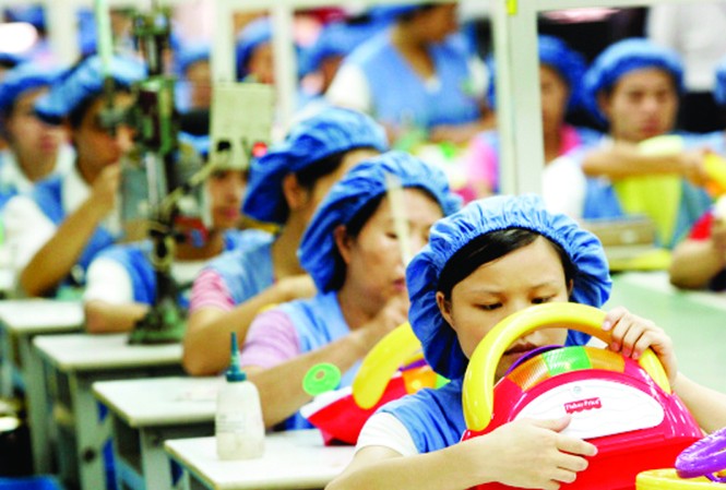 Trung Quốc: Qua rồi thời nhân công rẻ Mức lương trung bình ở Trung Quốc tăng liên tục