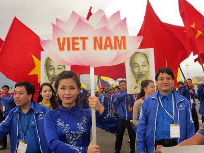 Festival Thanh niên SV thế giới: Ngất trời nhiệt huyết trẻ Festival Thanh niên SV thế giới: Ngất trời nhiệt huyết trẻ