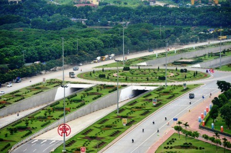 Tốc độ tối đa trên Đại lộ Thăng Long là 80km/h Tốc độ tối đa trên Đại lộ Thăng Long là 80km/h