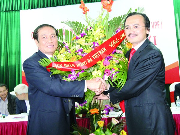 Tân Chủ tịch VPF: Tôi vừa vui vừa lo Tân Chủ tịch VPF: Tôi vừa vui vừa lo