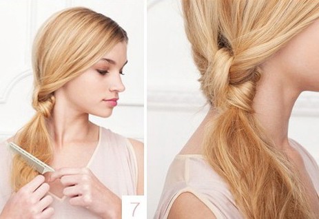 Tự làm kiểu tóc thắt nút dự tiệc Tự làm kiểu tóc thắt nút dự tiệc