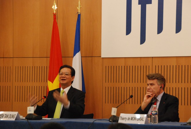 Thủ tướng Nguyễn Tấn Dũng gây ấn tượng tại IFRI Thủ tướng Nguyễn Tấn Dũng gây ấn tượng tại IFRI