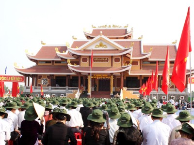 Quảng Nam: Khánh thành Đền liệt sĩ Quảng Nam: Khánh thành Đền liệt sĩ