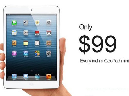 Sốc với iPad mini 'made in Trung Quốc' giá 99 USD Sốc với iPad mini 'made in Trung Quốc' giá 99 USD