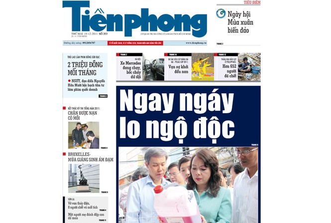 Tìm đọc Tiền Phong số 353 Tìm đọc Tiền Phong số 353
