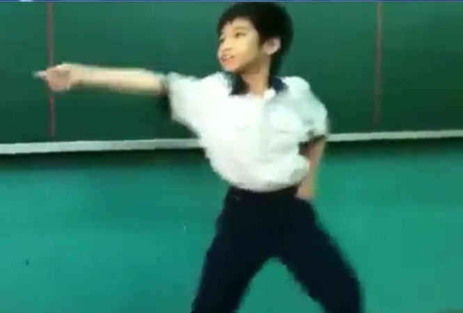 Học sinh tiểu học nhảy Gangnam Style gây sốt Học sinh tiểu học nhảy Gangnam Style gây sốt