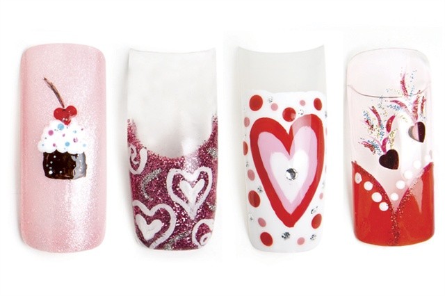 Nail xinh cho ngày valentine ngọt ngào Nail xinh cho ngày valentine ngọt ngào