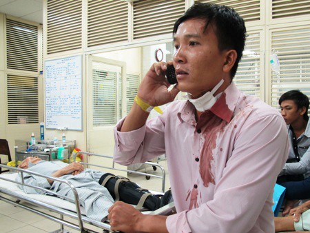 TP HCM: Đón con, hai phụ huynh bị kẻ lạ mặt cắt cổ Anh Nhuần tại Bệnh viện Chợ Rẫy