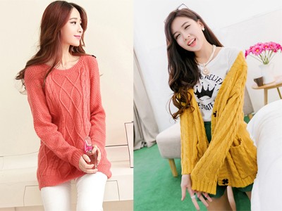 Diện áo len mỏng đón gió lạnh đầu mùa Diện áo len mỏng đón gió lạnh đầu mùa