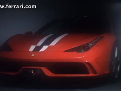 Video Ferrari 458 Speciale tạo dáng Video Ferrari 458 Speciale tạo dáng