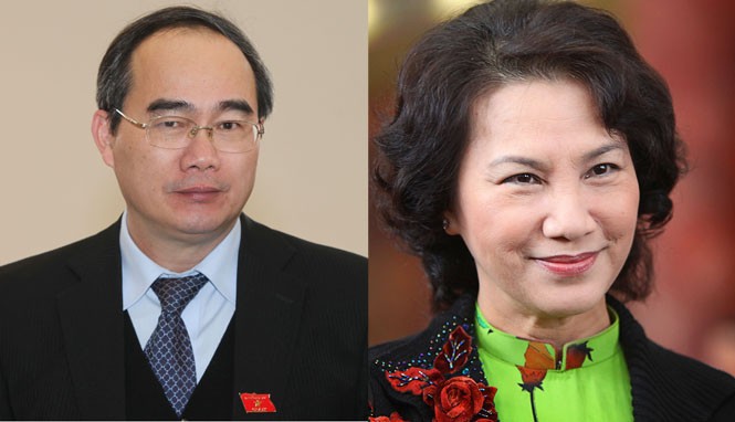 Bầu bổ sung ông Nguyễn Thiện Nhân và bà Nguyễn Thị Kim Ngân vào Bộ Chính trị Bầu bổ sung ông Nguyễn Thiện Nhân và bà Nguyễn Thị Kim Ngân vào Bộ Chính trị
